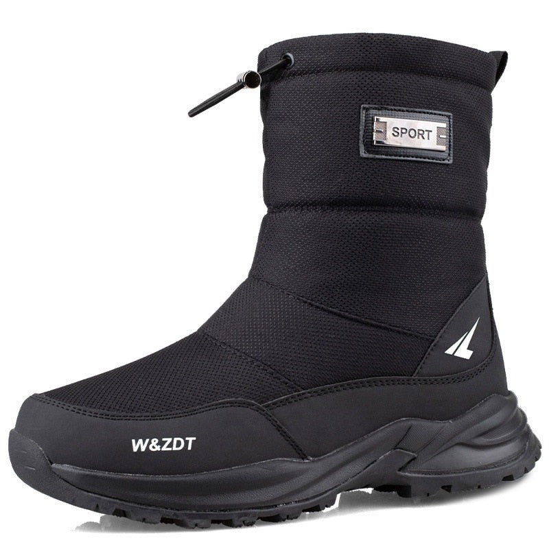 Insulated Winter Snow Boots Men