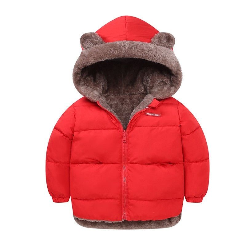 Kids Hooded Down Jacket