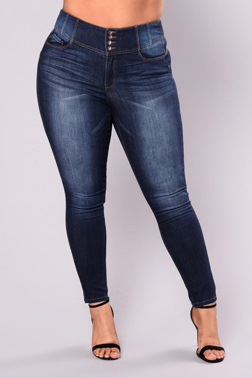 Ladies Plus Size Jeans