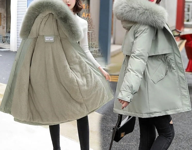 Thick Fur Winter Parka