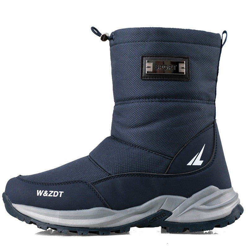 Insulated Winter Snow Boots Men