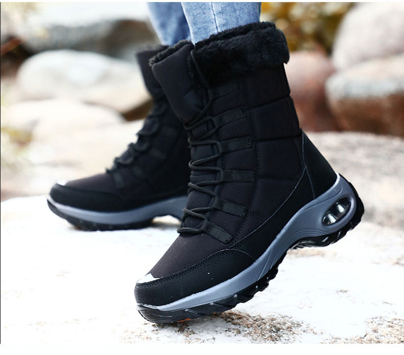 New Winter  Lace-up Snow Boots