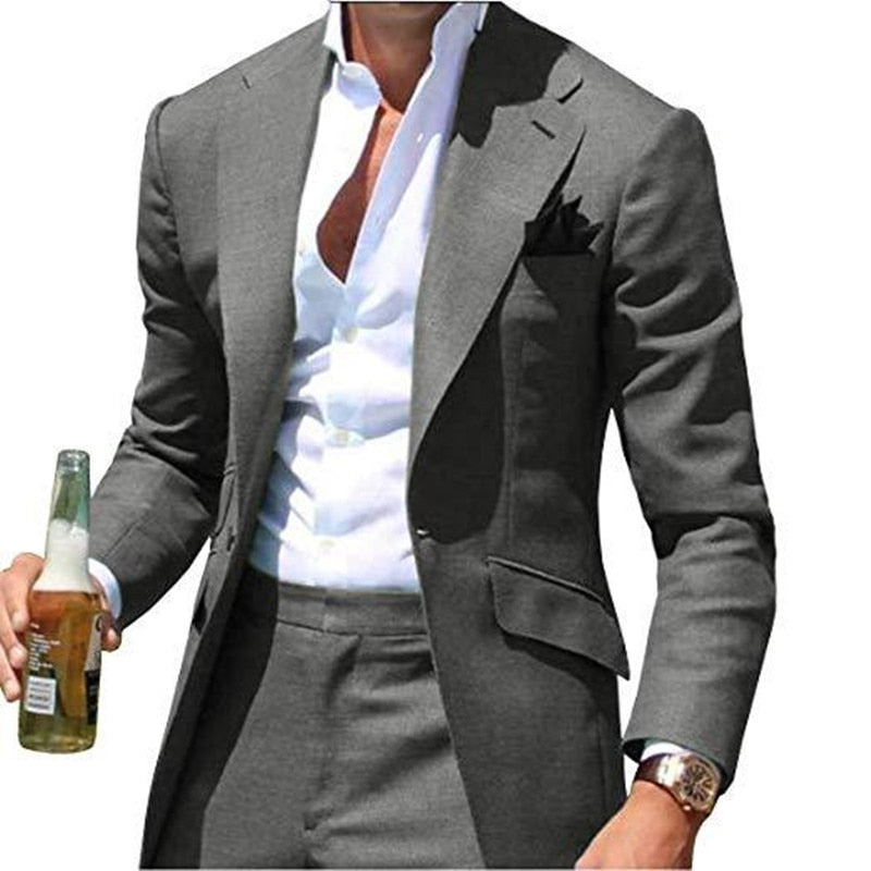 "The Defiant One" Men's Business Casual Suit