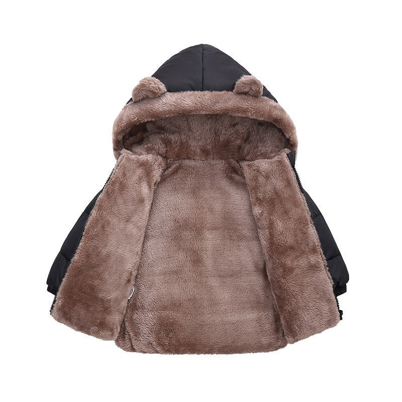 Kids Hooded Down Jacket