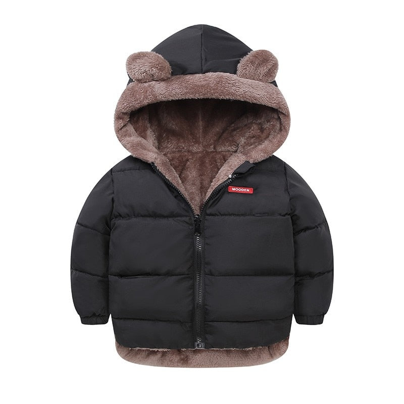 Kids Hooded Down Jacket