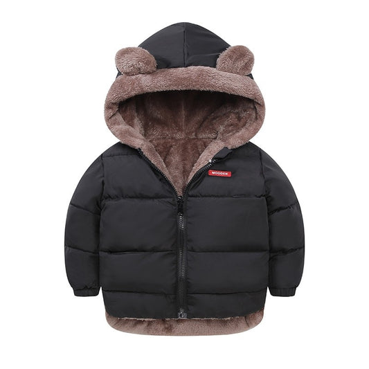 Kids Hooded Down Jacket