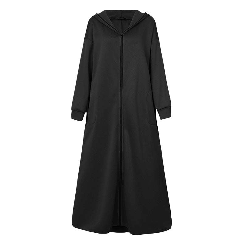 Oversized Hooded Winter Fleece