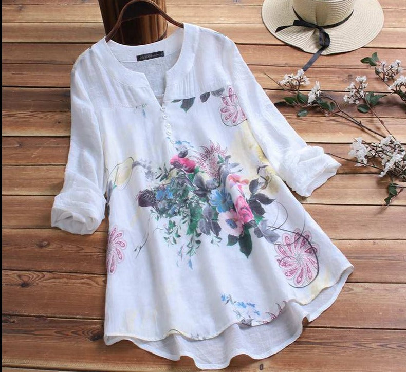 Ladies Casual Autumn Blouse