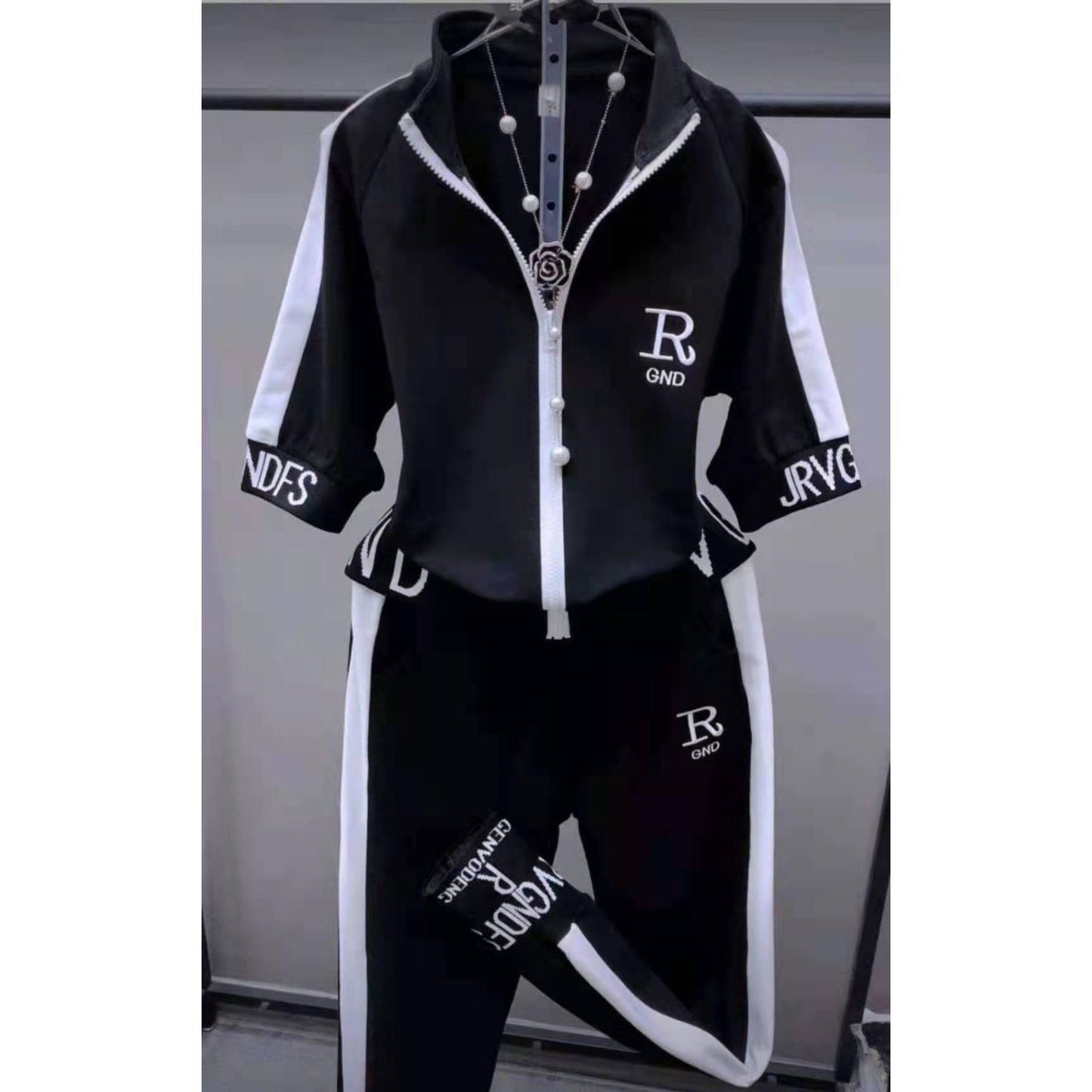 Two Piece Tracksuit Set