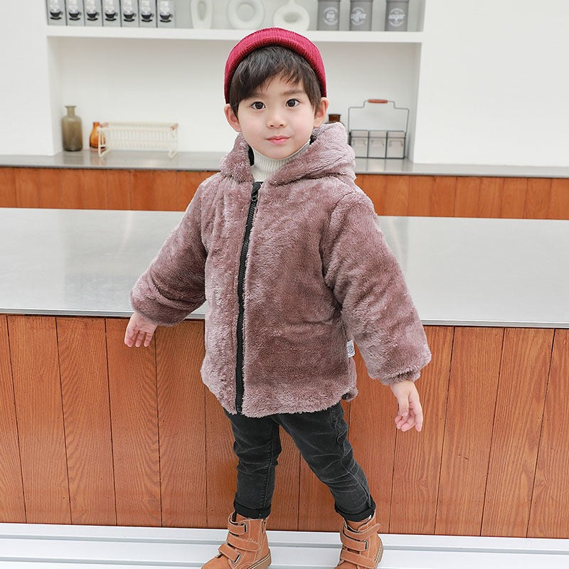 Kids Hooded Down Jacket