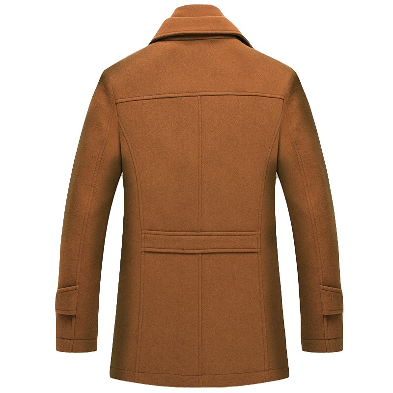 Men's Retro Fitted Trench