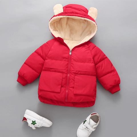 Kids Hooded Down Jacket