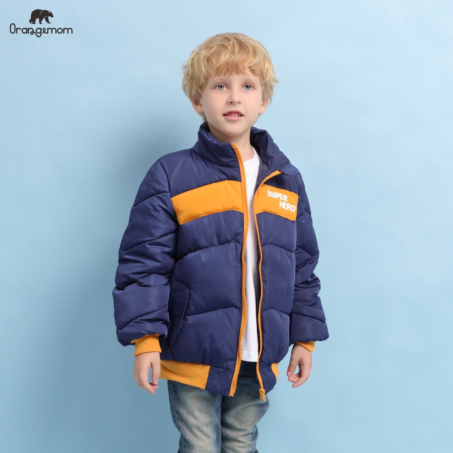 Goose Down Jacket for Boy Toddlers