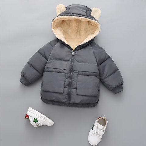 Kids Hooded Down Jacket