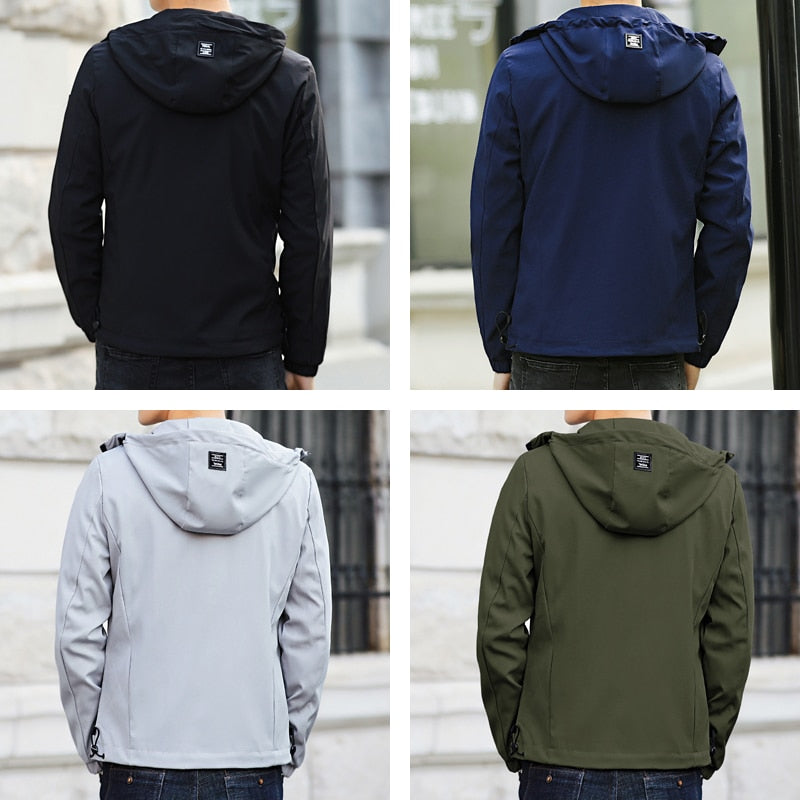 Hooded Jackets for Men's