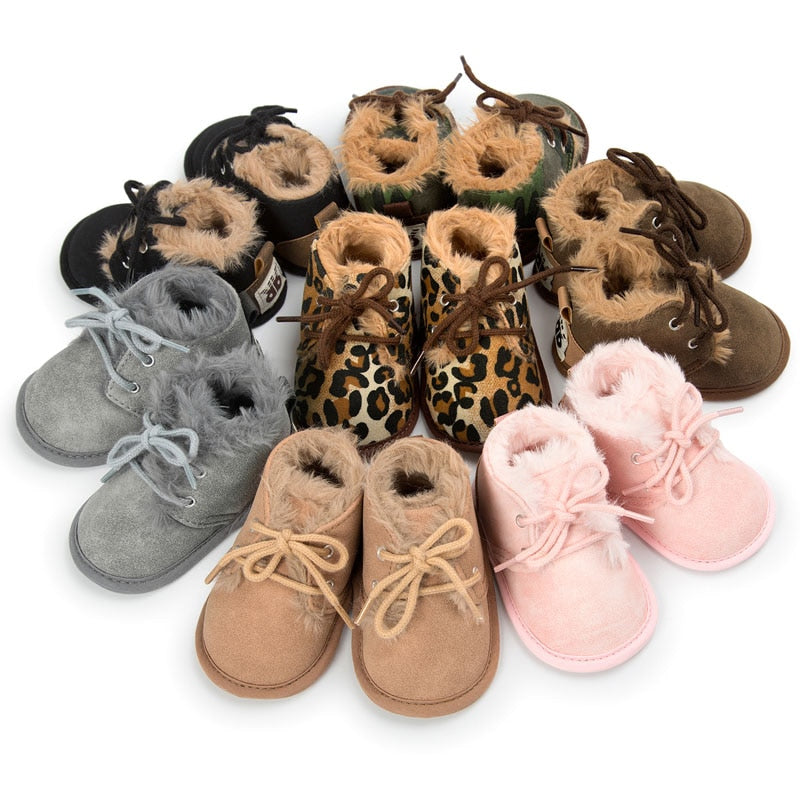 Infant Newborn Baby Boy Girl Booties Casual