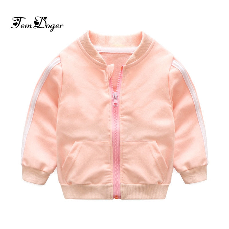 Baby Girls Jacket + Pants 2pcs Tracksuit