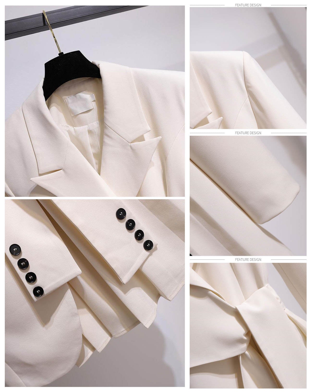 Retro Fashion Trench Coat