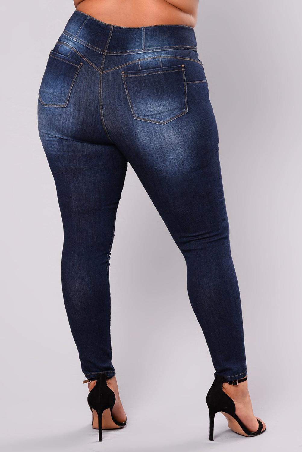 Ladies Plus Size Jeans