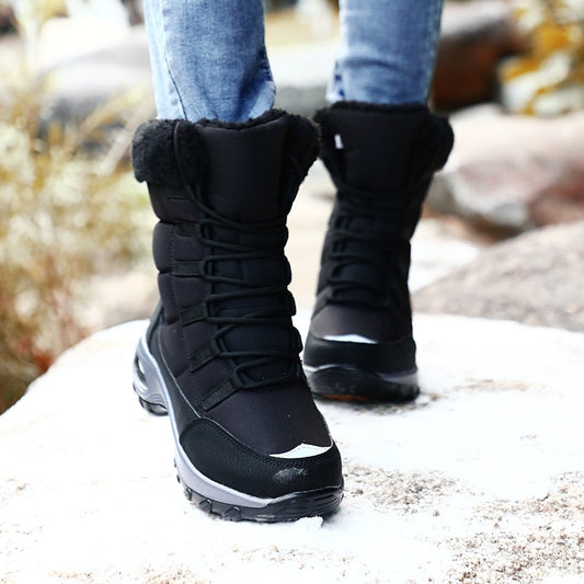 New Winter  Lace-up Snow Boots