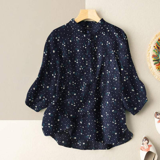 Vintage Buttoned Blouse