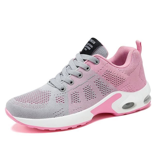 Ladies Trainers Featherlight Mesh Sneakers