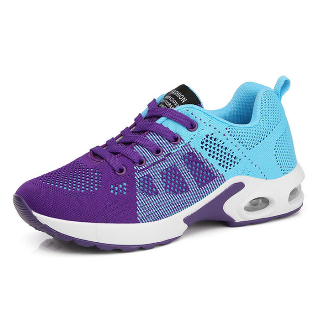 Ladies Trainers Featherlight Mesh Sneakers