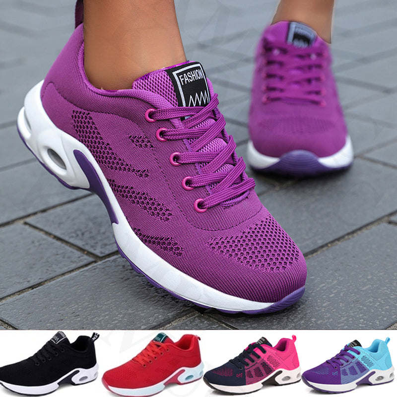 Ladies Trainers Featherlight Mesh Sneakers