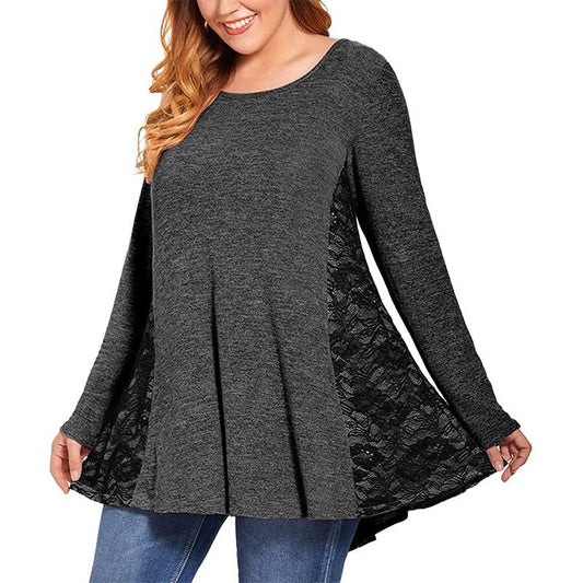 Long Sleeve Ruffled Top