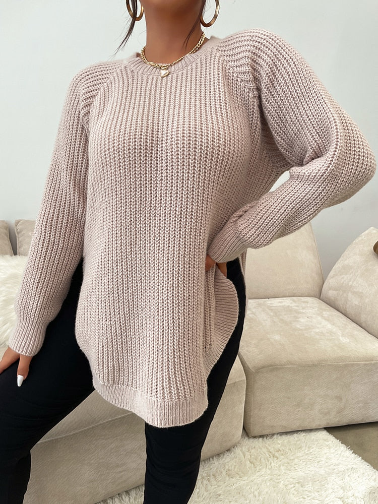 Wool Plus Size Pullover