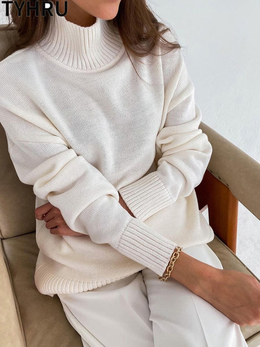 Turtleneck Pullover Sweater