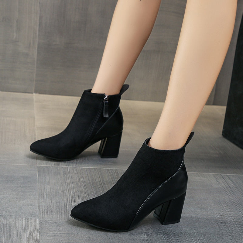 Pretty Punk Style Ankle Boots