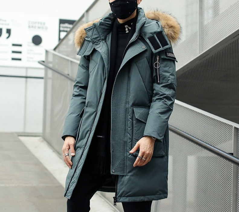 Duck Down Thick Long Parka