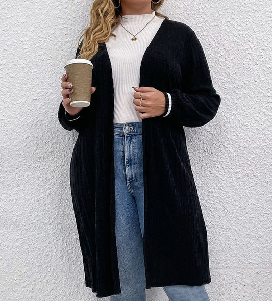 Plus Size Vintage Curvy Cardigan