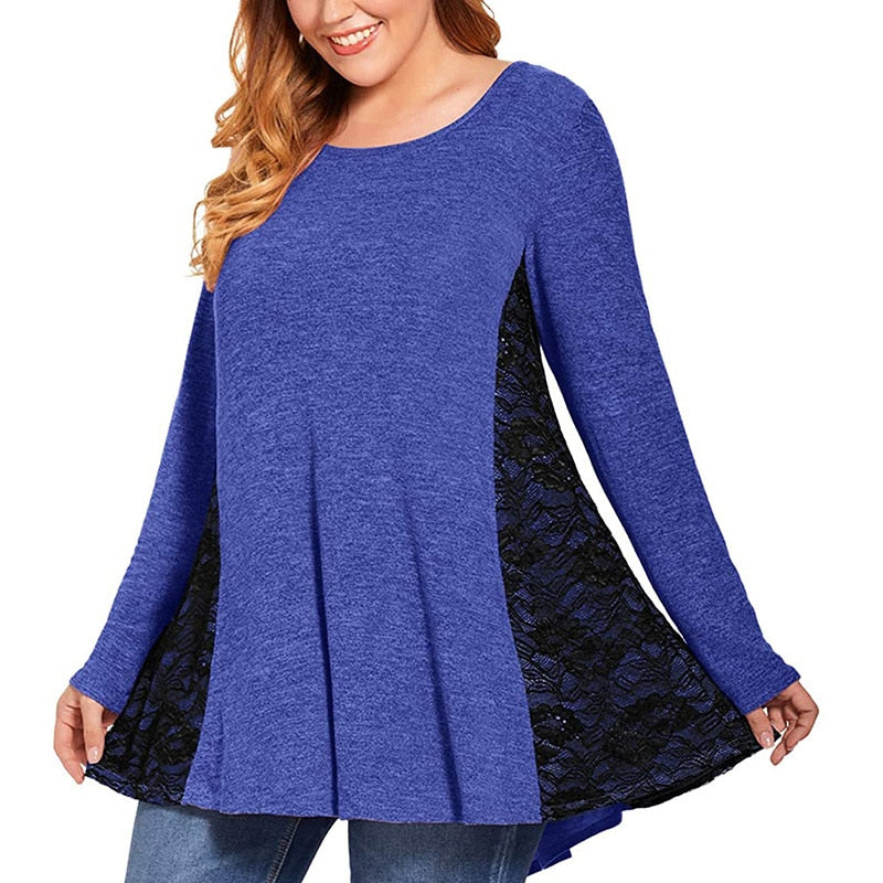 Long Sleeve Ruffled Top