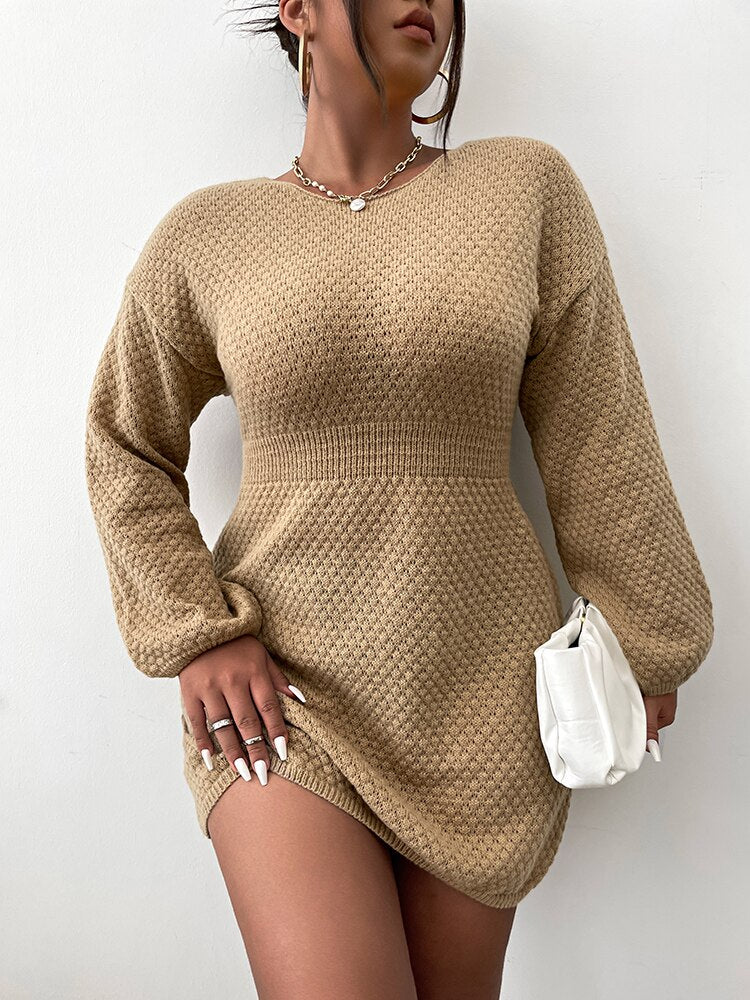 Long Sleeve Sweater Dress