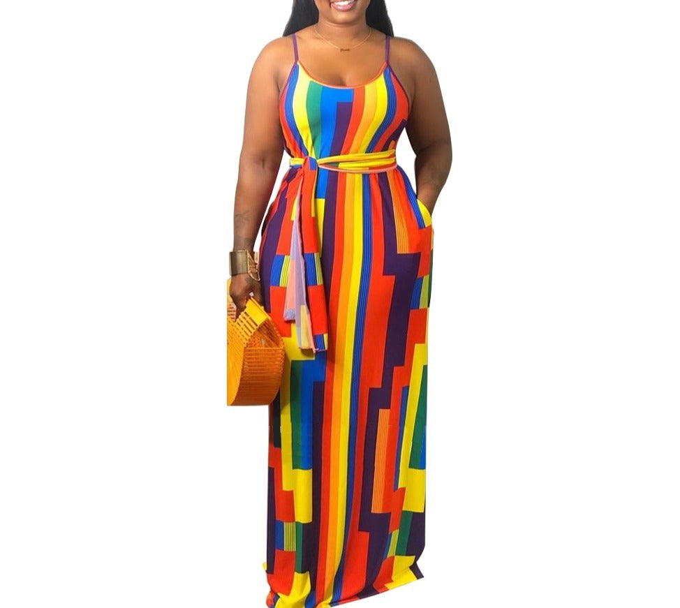 Plus Size Draped Fit  Maxi Dress