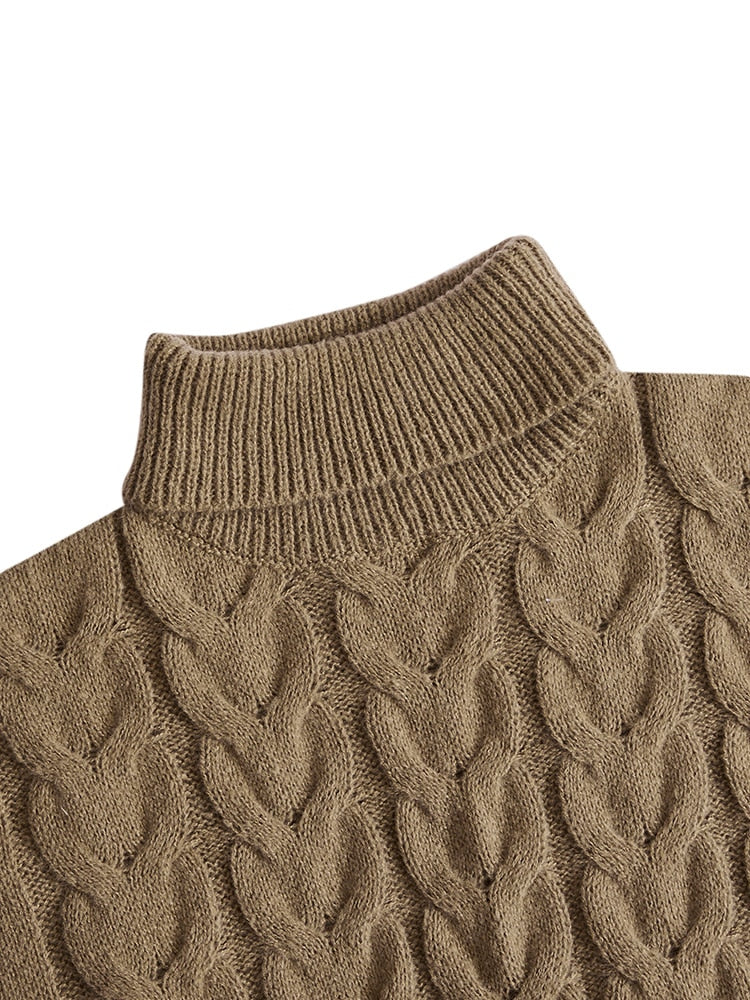 Plus Size Cable Knit Sweater Vest