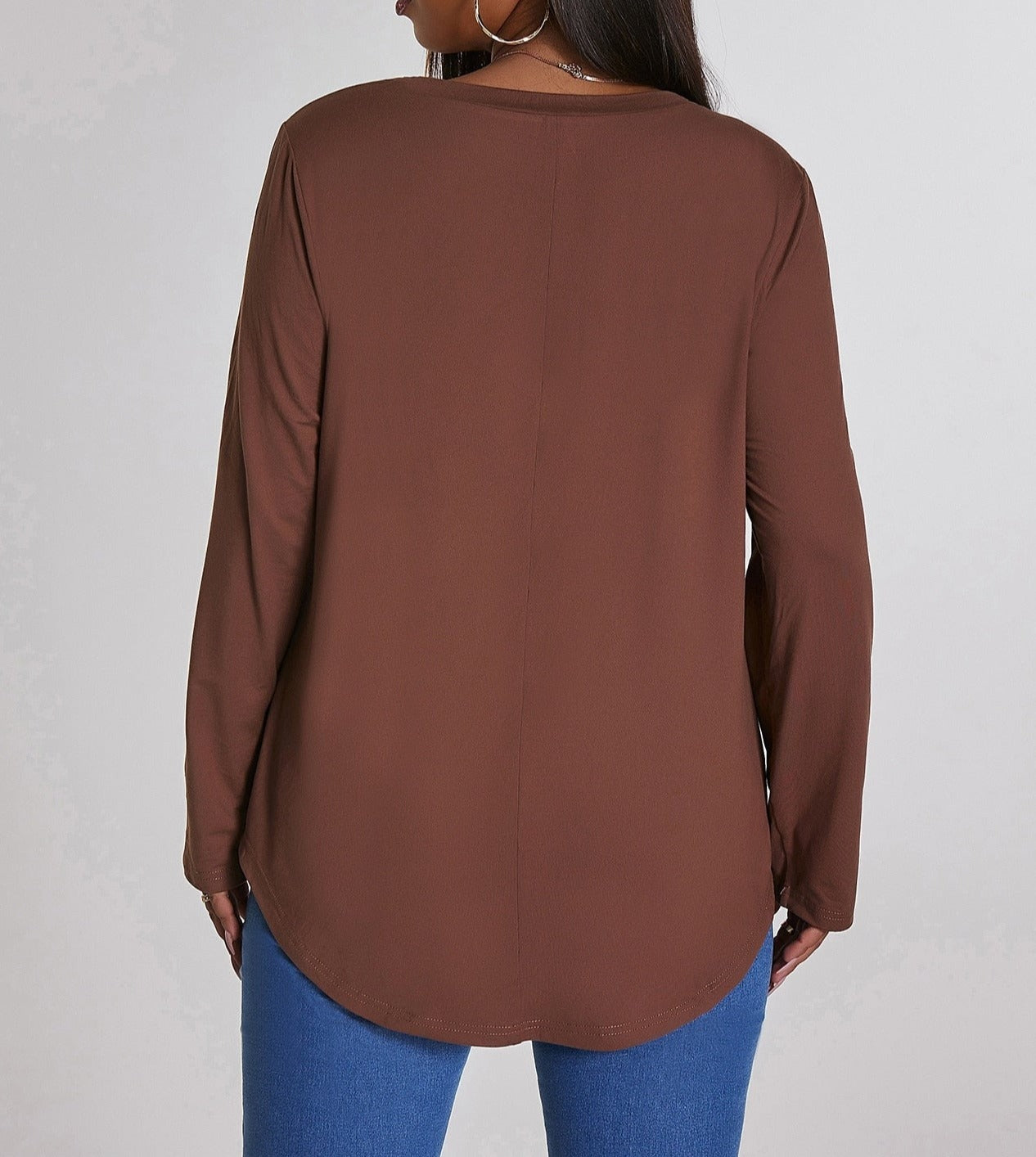 Casual Plus-Size Top