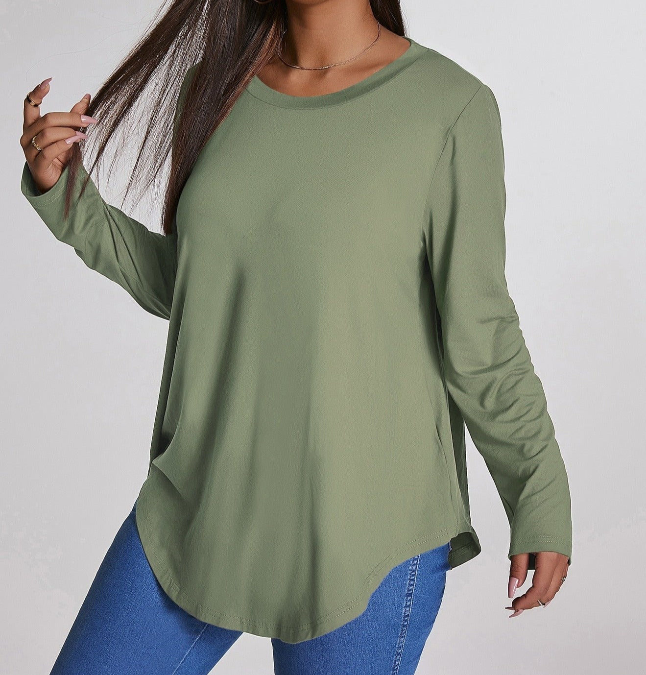 Casual Plus-Size Top