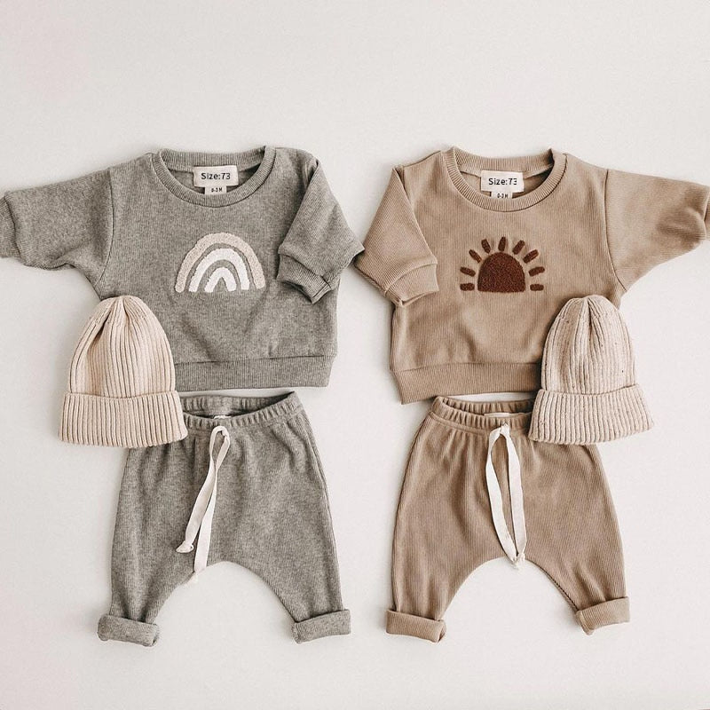 Baby Long-Sleeved Sweatshirts+Pants