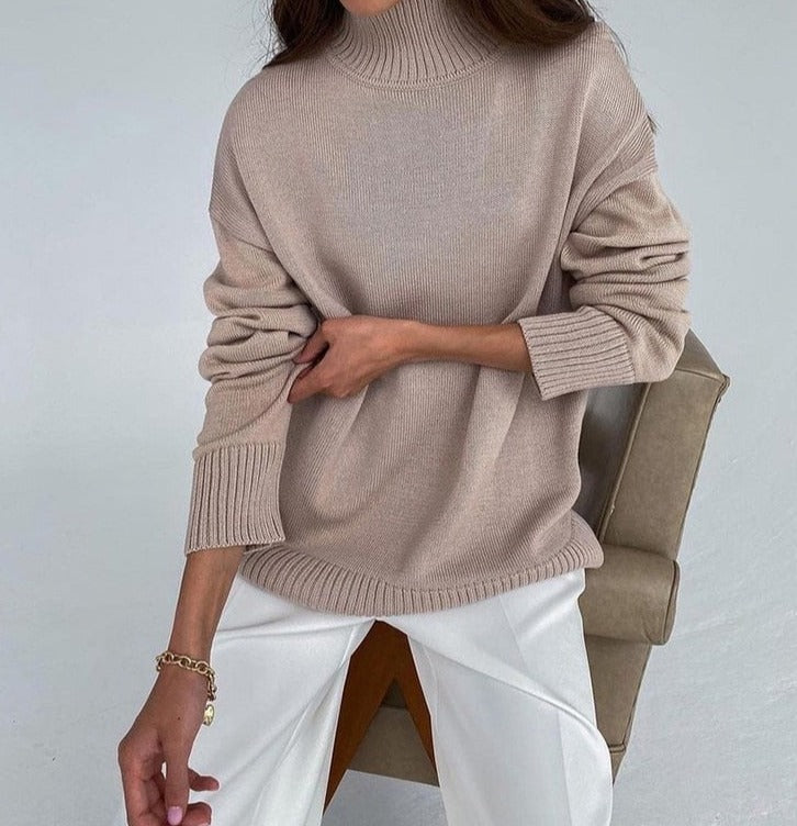 Turtleneck Pullover Sweater