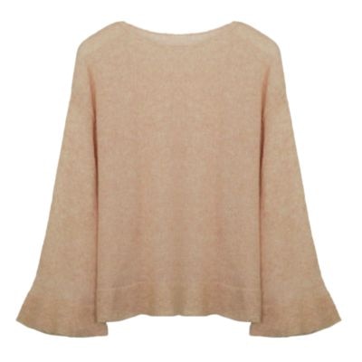 Mohair Knitted Pullover Sweater