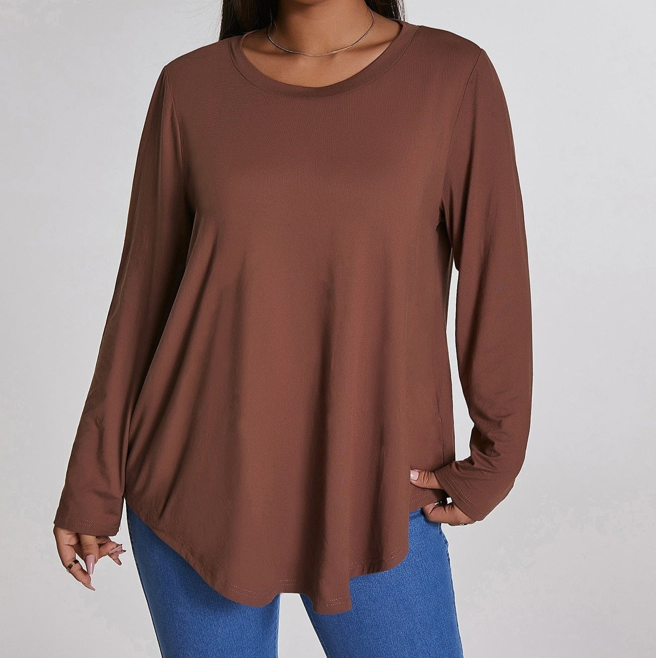 Casual Plus-Size Top