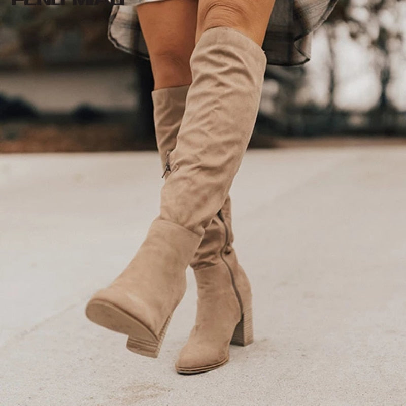 Slay Lady Knee-High Boots