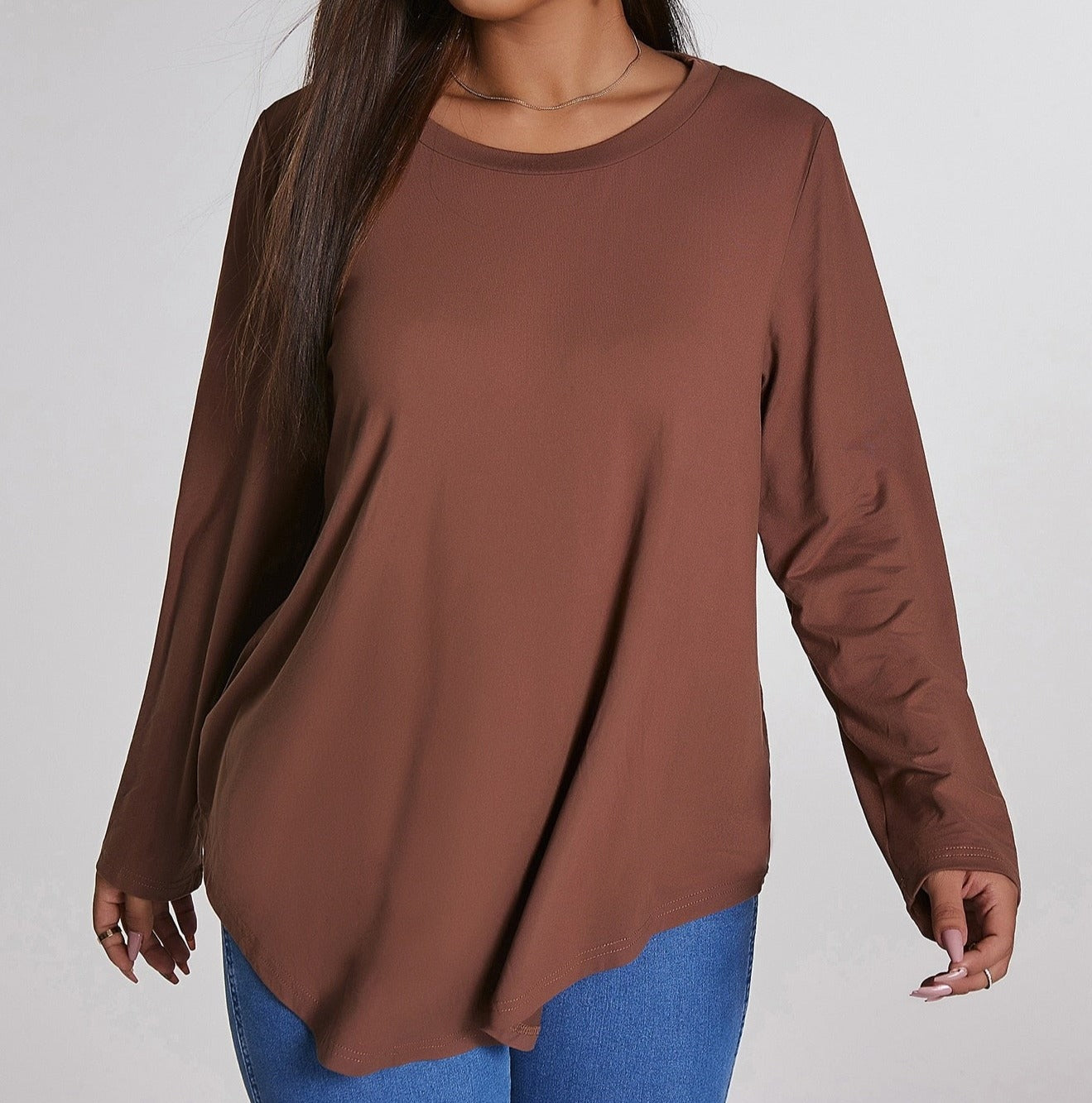 Casual Plus-Size Top