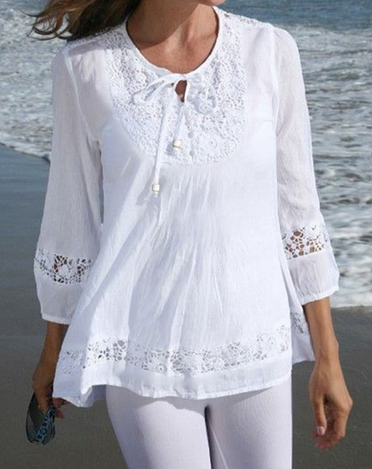 Ladies Casual Oversized Blouse