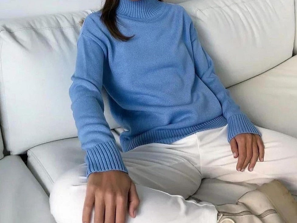 Turtleneck Pullover Sweater