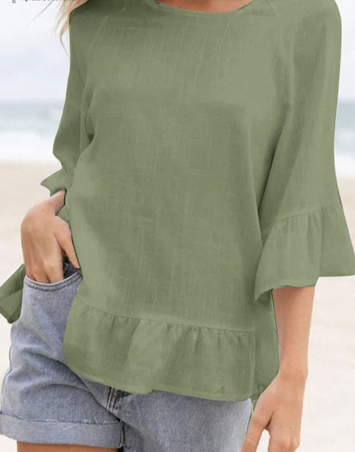 Oversize Chemise Blouse