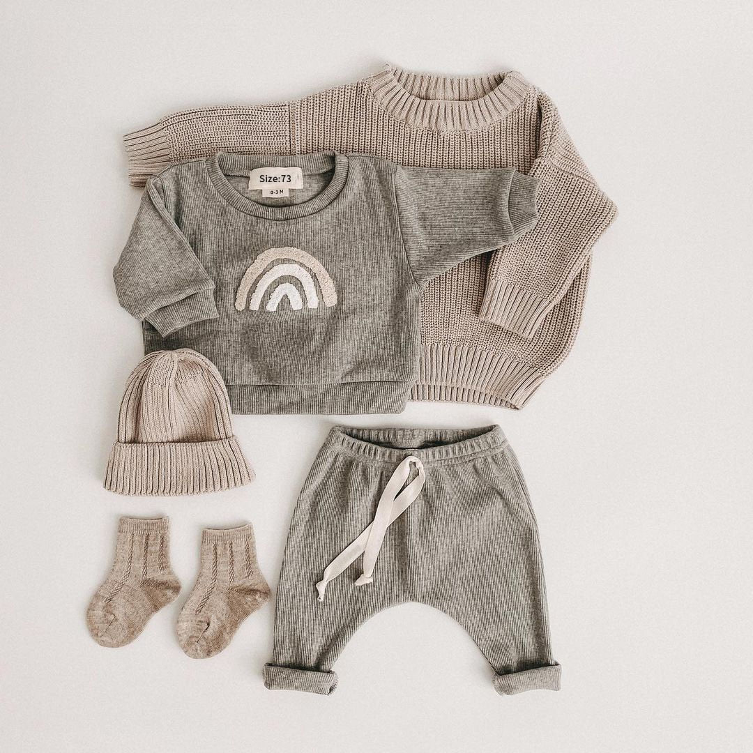 Baby Long-Sleeved Sweatshirts+Pants